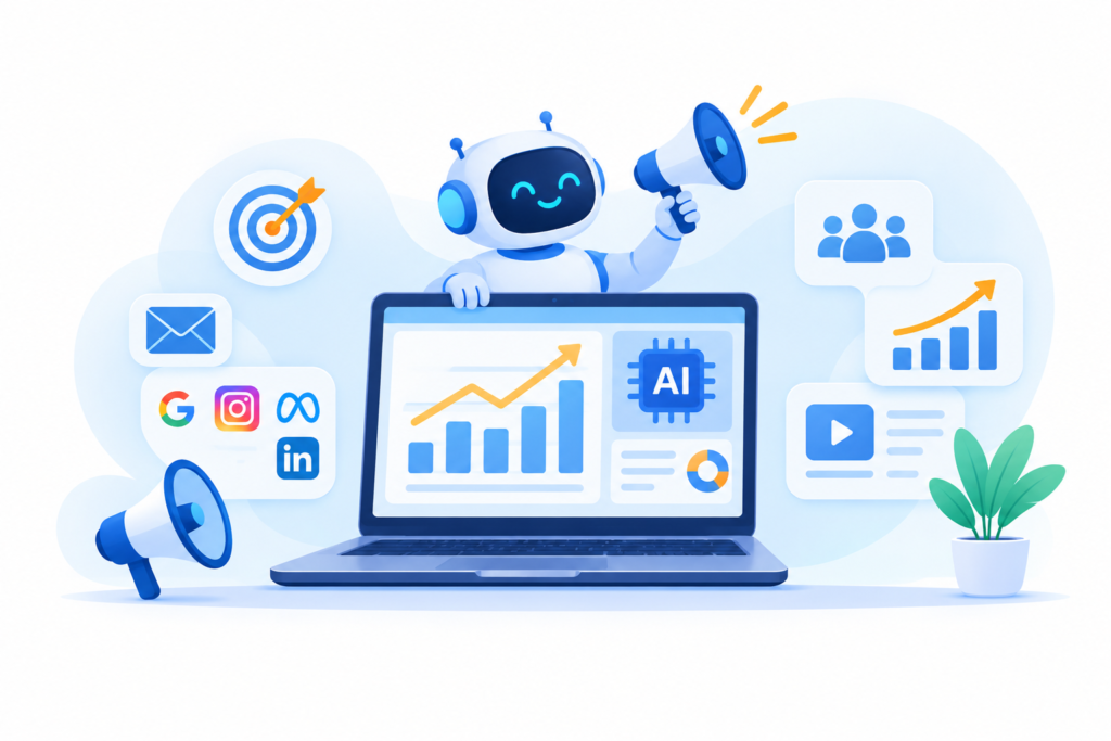 ai powered digital marketing dashboard ai powered digital marketing dashboard